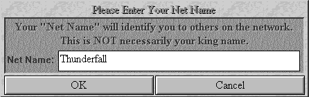 Enter Net Name